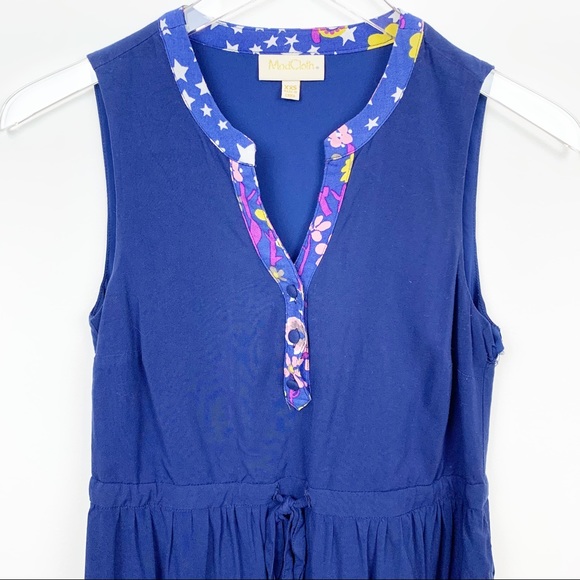 ModCloth | Navy Shirt Dress in Midnight Meadow - Picture 6 of 12